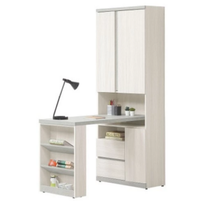 701-4 黛拉4尺組合書桌櫃 全組 書桌面尺寸:120*56公分 附*2大*1小活動隔板 不分左右方向