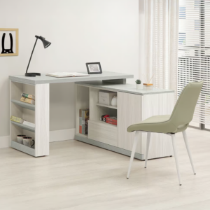 704-4 黛拉4尺組合書桌 全組 (不分左右方向)(不含椅) (一門收納櫃門內附1片活動隔板)