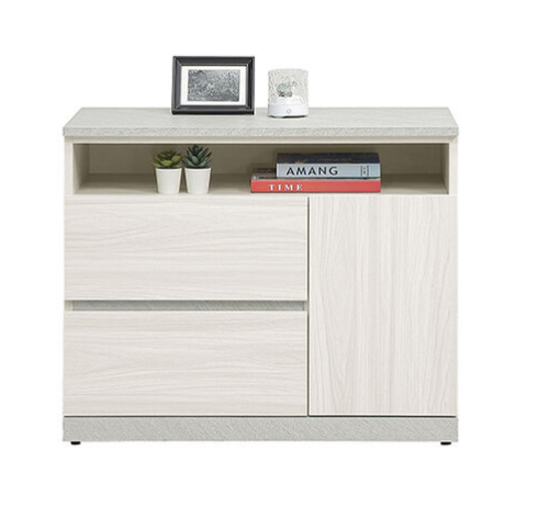 708-5 黛拉2.65尺收納櫃 ⊙門內附1片活動隔板、