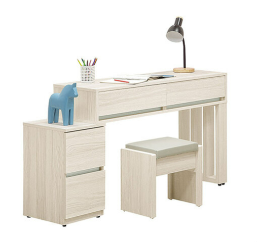 731-2 菲比4尺伸縮書桌 含椅