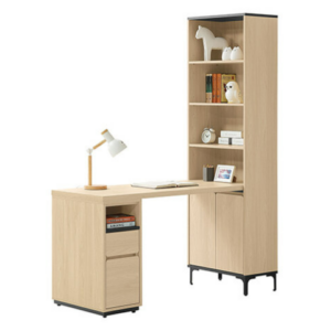 738-5 優悅5尺組合書桌櫃 全組 書桌面尺寸:寬150深56公分 腳高度12.5公分⊙不分左右方向、