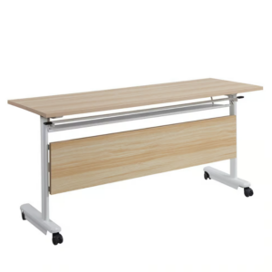 767-3 吉達5.3尺原木色摺疊會議桌⊙附4顆煞車輪