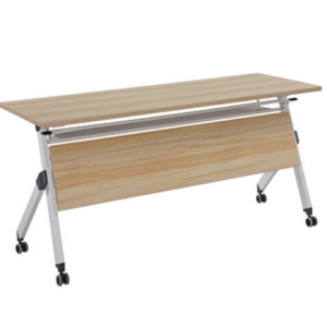 768-8 柏悅5.3尺原木色摺疊會議桌 ⊙附4顆煞車輪