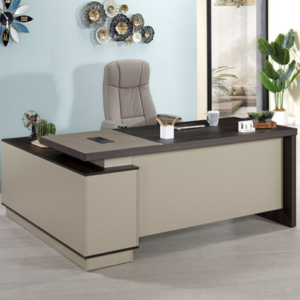 772-2 斯普蘭6尺辦公桌 全組 左向 ⊙桌面附1個出線孔、 ⊙長櫃1個抽屜附鑰匙鎖.附有出線孔、 ⊙開門內無隔板、