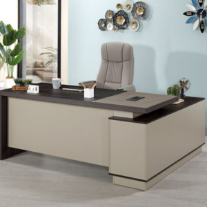 772-3 斯普蘭6尺辦公桌 全組 右向 ⊙桌面附1個出線孔、 ⊙長櫃1個抽屜附鑰匙鎖.附有出線孔、 ⊙開門內無隔板、