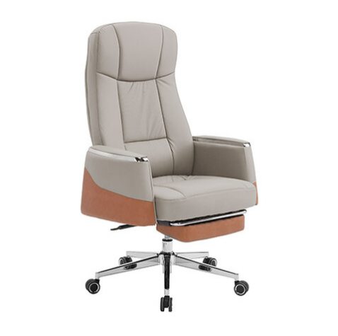 777-3 穆瑟灰色貓抓皮辦公椅 坐寬53坐深49坐高47~54公分