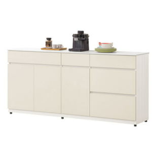 832-3 燕麥6尺岩板餐櫃下座 ⊙附1大1小活動隔板