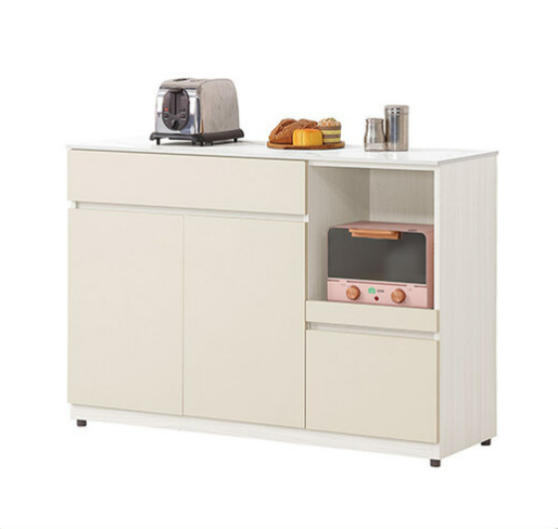 832-6 燕麥4尺岩板餐櫃下座 ⊙開門內附1片活動隔板、 ⊙附1個電線孔、