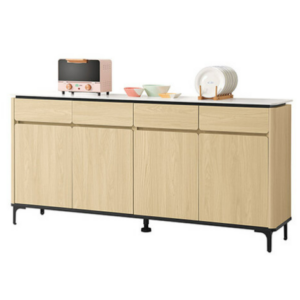 840-3 優悅6尺雪山岩板餐櫃  ⊙附2片活動隔板