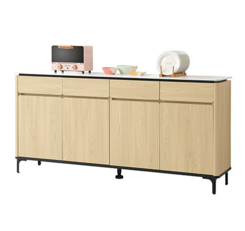 840-3 優悅6尺雪山岩板餐櫃  ⊙附2片活動隔板