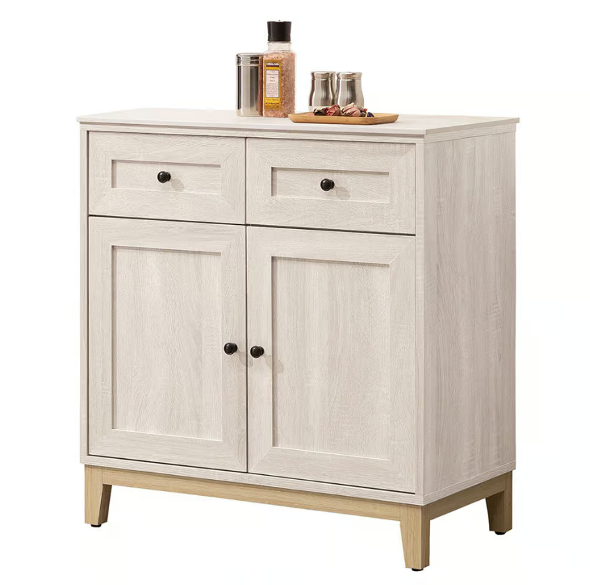 845-8 維特2.6尺岩板餐櫃下座 (附1片活動隔板)