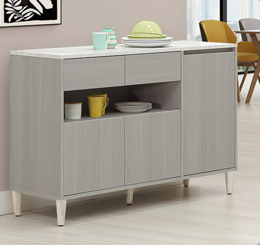 864-4 泰拉4尺餐櫃下座 ⊙附1大2小活動隔板