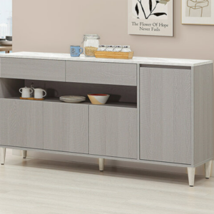 864-5 泰拉5尺餐櫃下座 ⊙附1大3小活動隔板