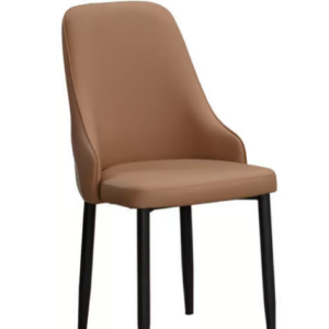 927-4 維拉駝色貓抓皮餐椅 (坐寬42坐深42坐高45cm)
