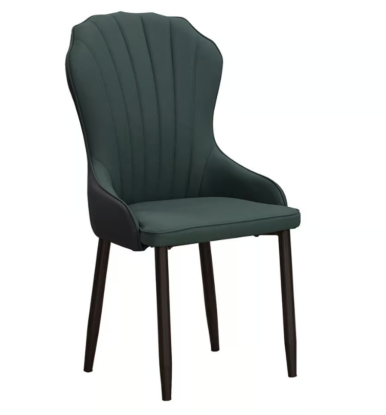 924-9 彤綾綠色貓抓皮餐椅 (坐寬37坐深42坐高45cm)