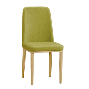 931-8 坦菲綠色皮餐椅 坐深43坐高47公分