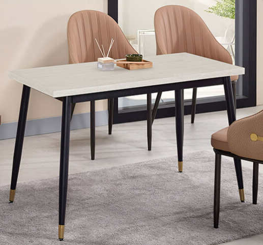 891-2 荷逸4尺洗白橡木餐桌