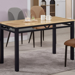 894-2 柏樂詩原木色4*2尺實木餐桌