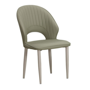 928-4 希雅達綠色貓抓皮餐椅 坐寬47坐深45坐高45公分