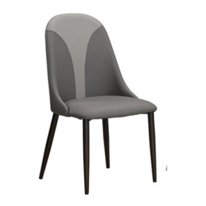 927-6 希飛深灰色貓抓皮餐椅 坐寬42坐深43坐高43公分