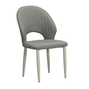 928-5 希雅達灰色貓抓皮餐椅 坐寬47坐深45坐高45公分