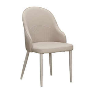 928-2 奕朵淺灰色貓抓皮餐椅 坐寬41坐深44坐高44公分