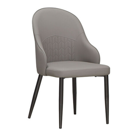 922-11 奕朵深灰色貓抓皮餐椅 坐寬41坐深44坐高44公分