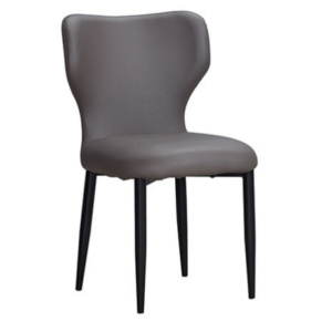 923-13 麗呈灰色貓抓皮餐椅 坐寬45坐深44坐高50公分