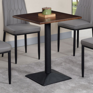 902-2 霍特爾胡桃色2尺實木方型商業桌