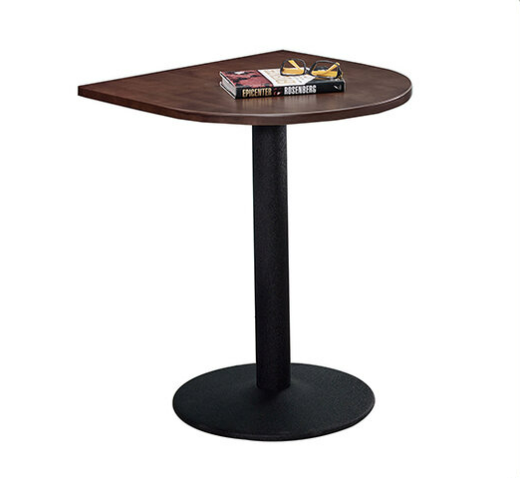 905-4 霍特爾胡桃色2尺實木(半圓型)商業桌