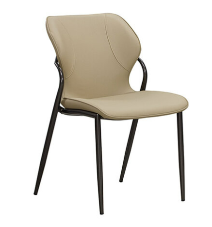 925-18 錦菲芥茉綠貓抓皮餐椅 坐寬41坐深41坐高45公分