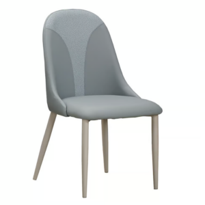 927-9 希飛藍色貓抓皮餐椅 (坐寬42坐深43坐高43cm)