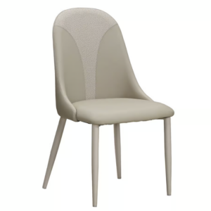 927-11 希飛淺灰色貓抓皮餐椅