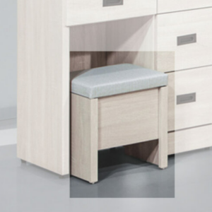 E80-10 白梧桐化妝椅