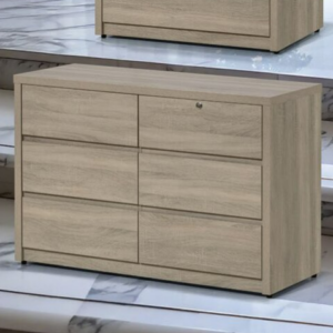 E82-8 灰梧桐耐磨六斗櫃