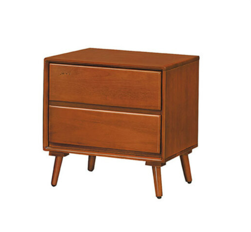 E105-4  18W01柚木色床頭櫃