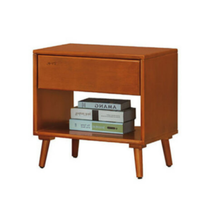 E107-8 賀堤柚木色床頭櫃