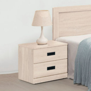 E157-26 卡多里床頭櫃 雪杉白