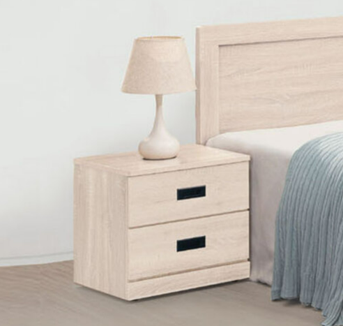 E157-26 卡多里床頭櫃 雪杉白