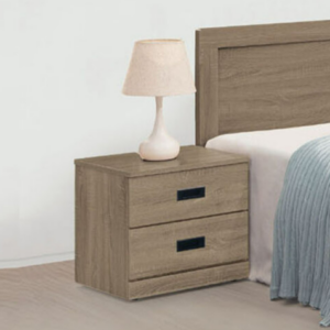 E157-27 卡多里床頭櫃 灰橡