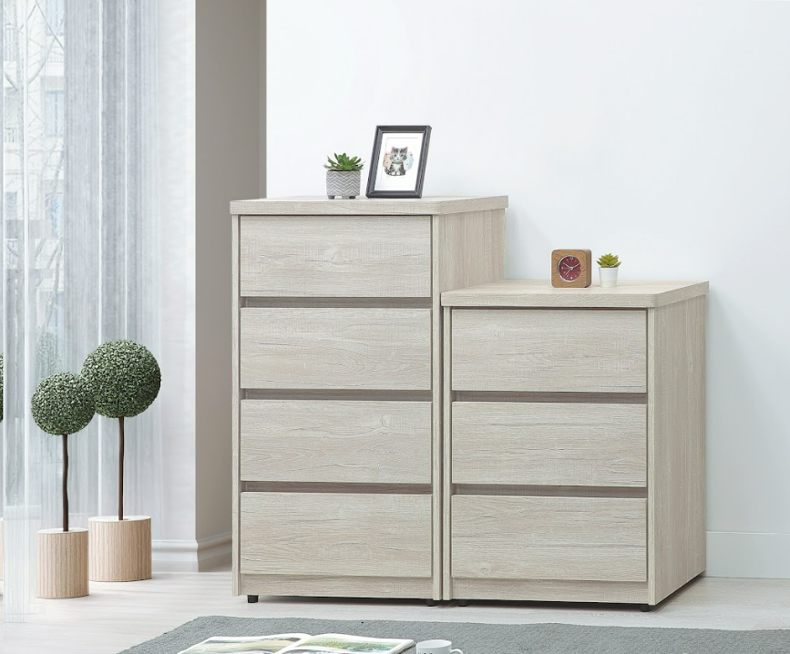 E230-2 鄉村白榆木2尺大三斗櫃