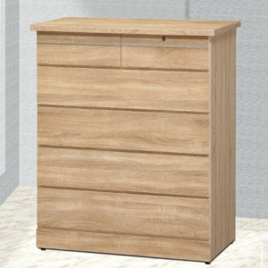 E235-7 原切五斗櫃