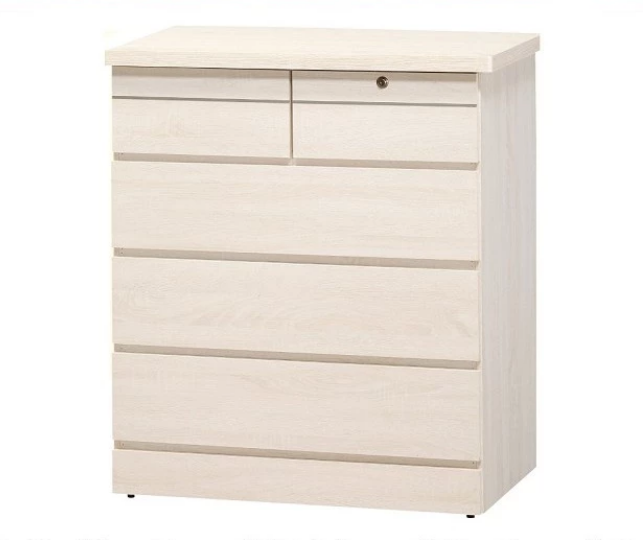 E235-2 白原切四斗櫃