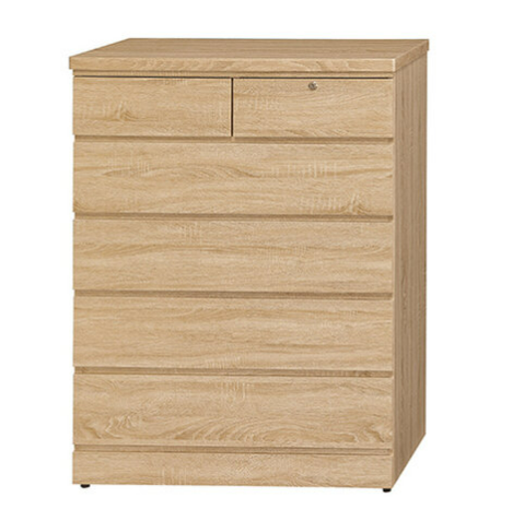 E235-5 原切五斗櫃