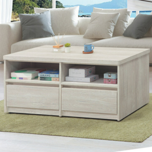 E247-1 鄉村白榆木4尺大茶几