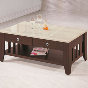 E247-5 胡桃三條線大茶几