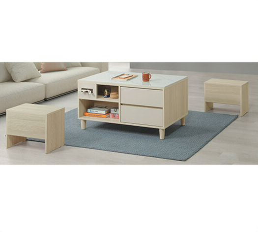 E252-3 艾薇拉3.3尺茶几 岩板