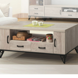 E256-1 白金大茶几 木面