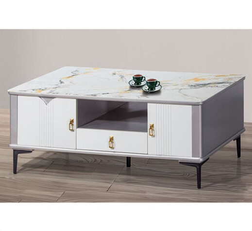 E258-1 岩板長方大茶几