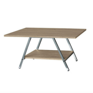 E261-3 灰橡白鐵大茶几 DIY 自行組裝